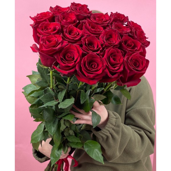 Букет из роз 80-90 см премиум