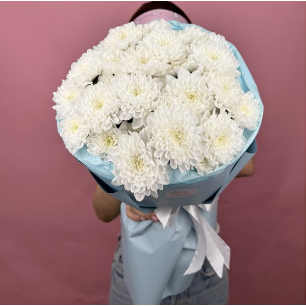 Букет из 5 хризантем "Балтика"