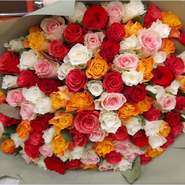 Купить 101 роза в Гродно в магазине цветов
